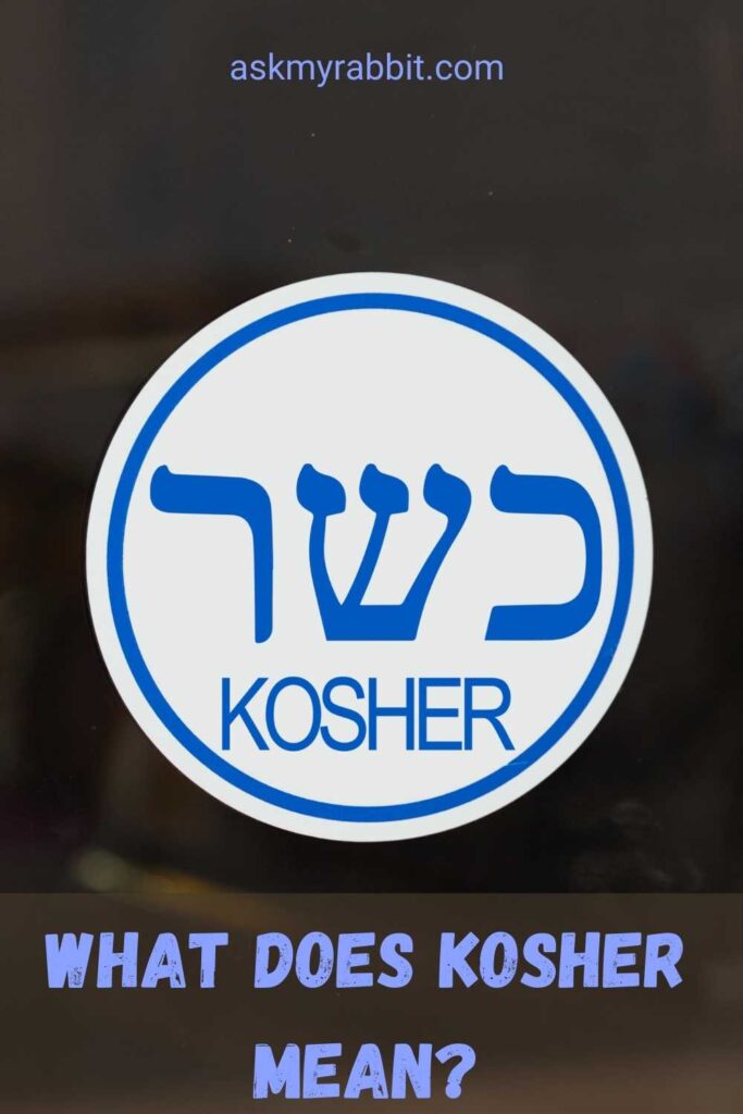 What Does Kosher Mean?